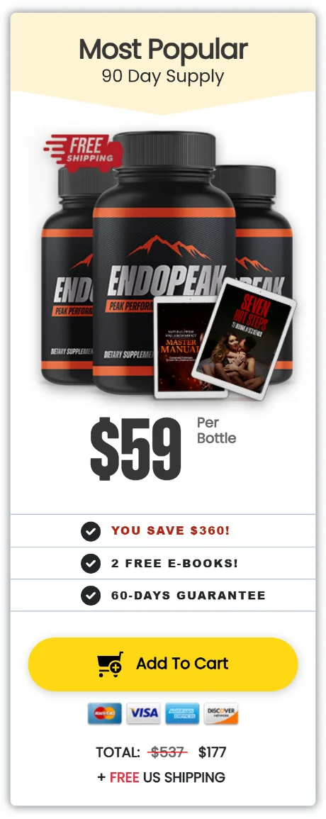 buy EndoPeak 3 bottle now