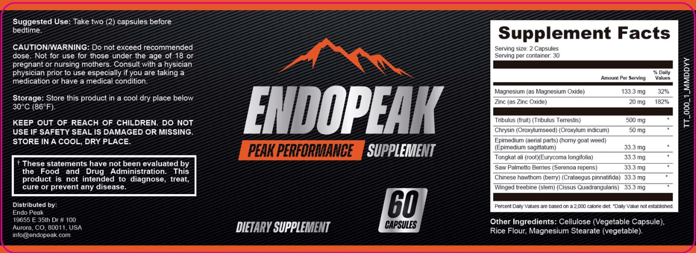 EndoPeak supplement